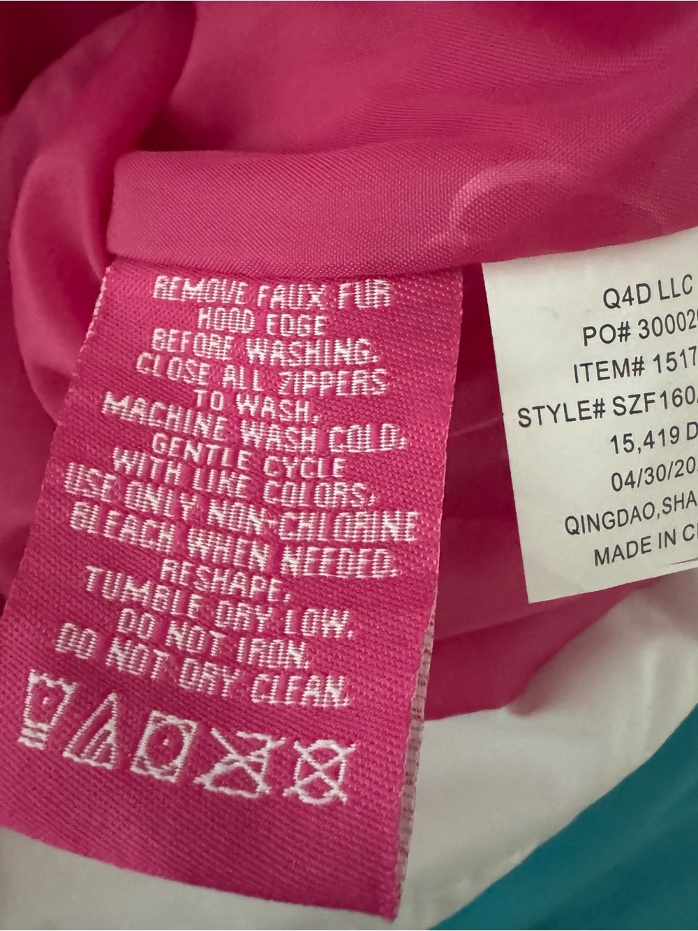 NWT SNOZU Kids 2 Piece Snowsuit Jacket w/ Matching Bib Pants Size 5 Fleece Lined - Picture 11 of 13